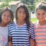 Three children